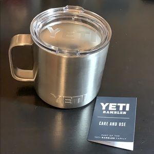 NEW YETI Rambler 414ML mug with standard lid